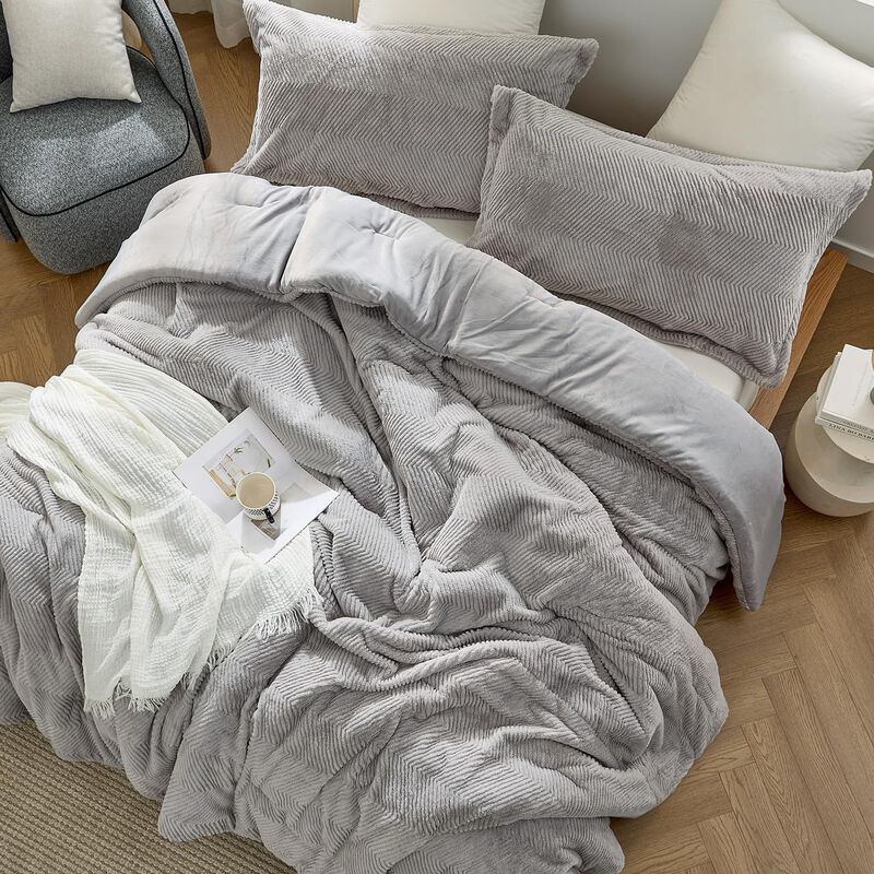 Peak of Cozy - Coma Inducer&reg; Oversized Comforter Set - Steeple Gray