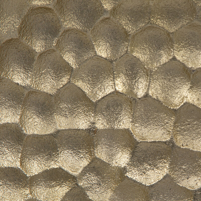 Metal Honeycomb Bowls, Gold image number 3