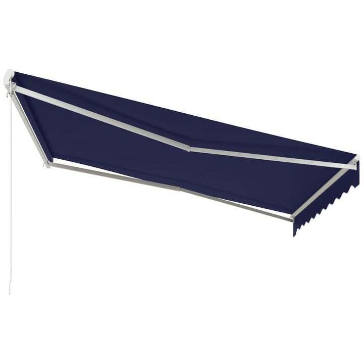 Hivvago 12' x 10' Electric Patio Awning for Sun Protection