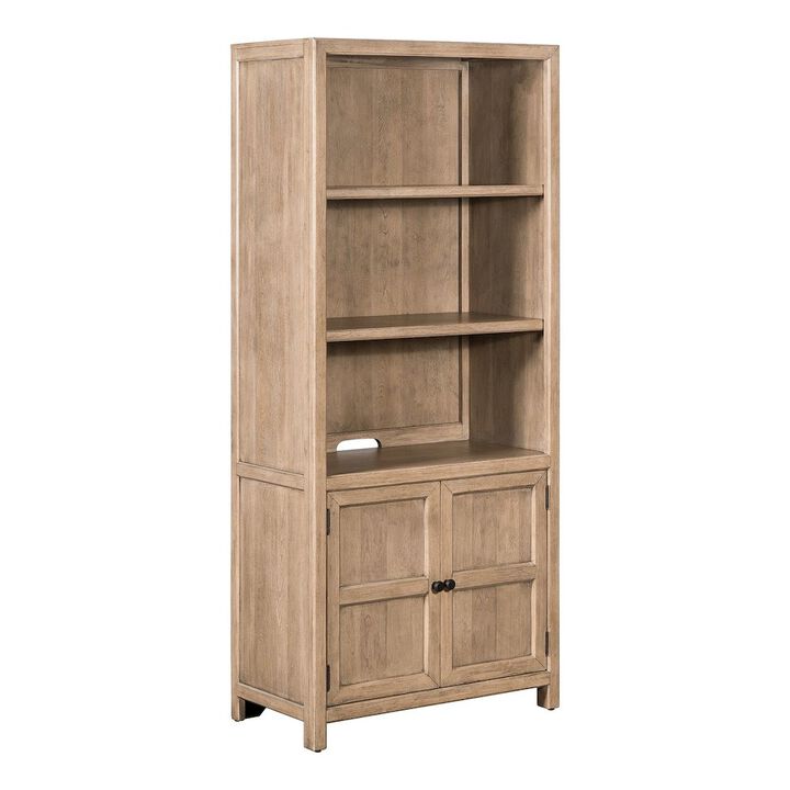 Liberty Furniture 2 PcSet of Bookcase Home Office Adjustable Shelves Display with Storage