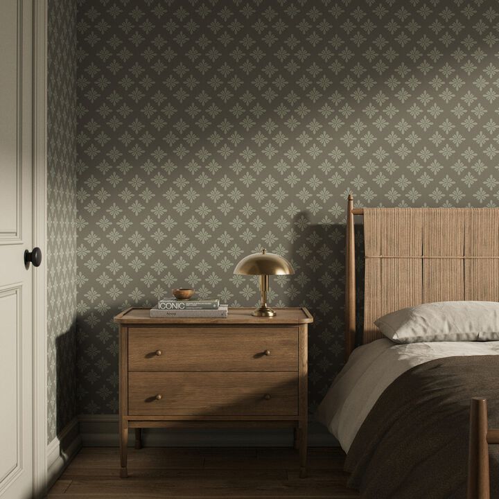 Conspectus Wallpaper by Getty Images - Conspectus Olive Night I