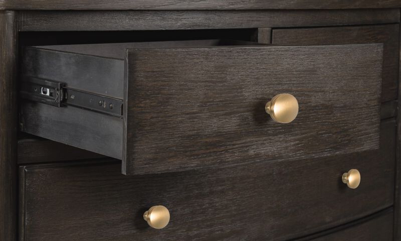 Rockport Five Drawer Small Chest in Yin