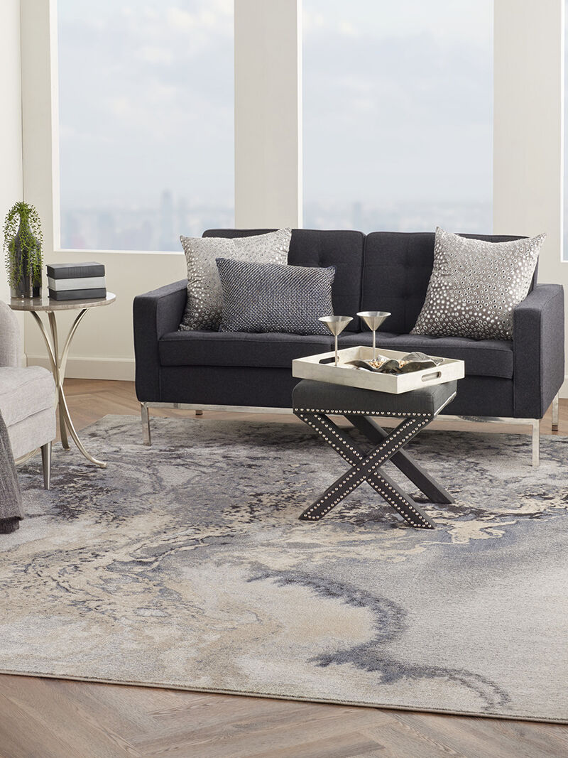 Maxell MAE08 Gray 10' x 14' Rug