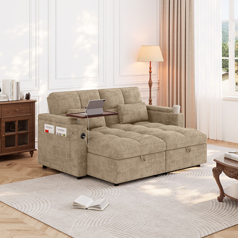 Liswef Modular Sleeper Sofa image number 2