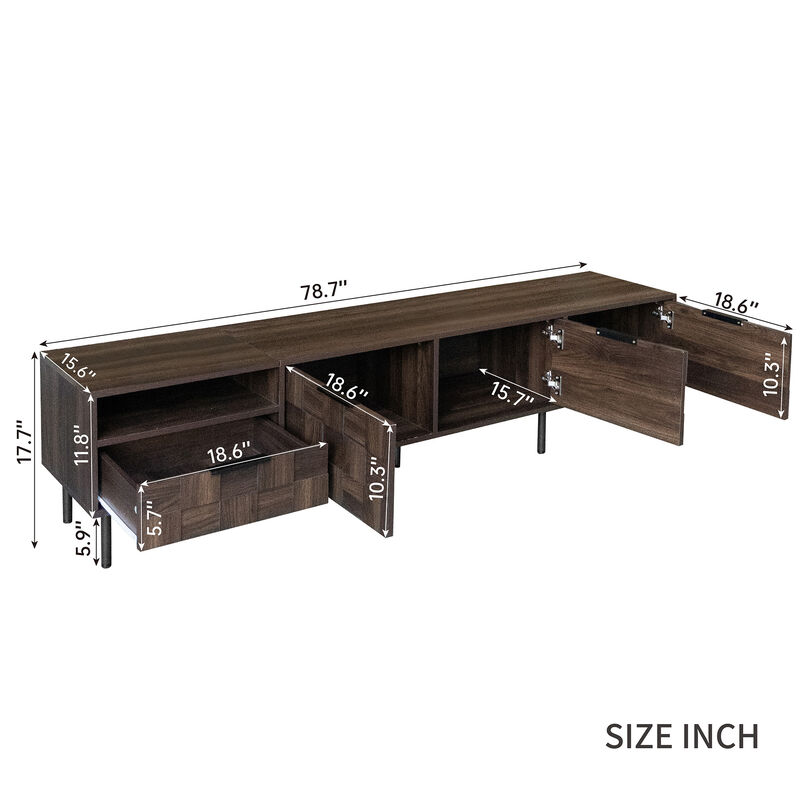 Huxdor TV Stand image number 9