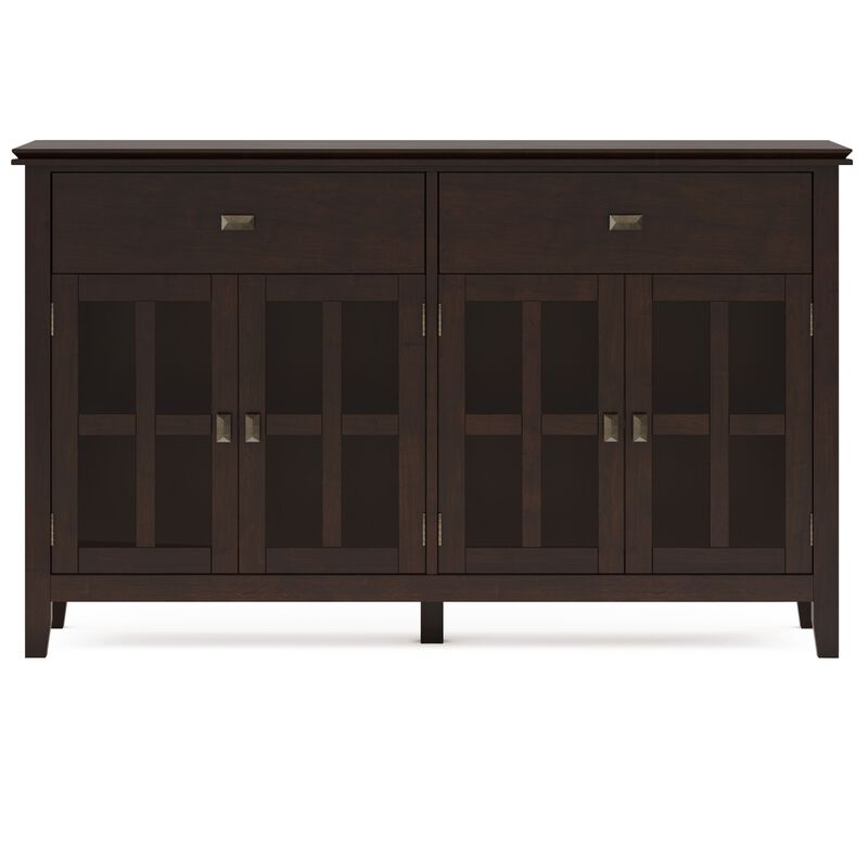 Pedub Solid Wood Large 4 Door Sideboard image number 0