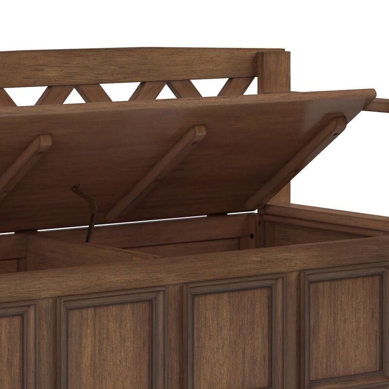 Simpli Home Amherst Entryway Storage Bench image number 5