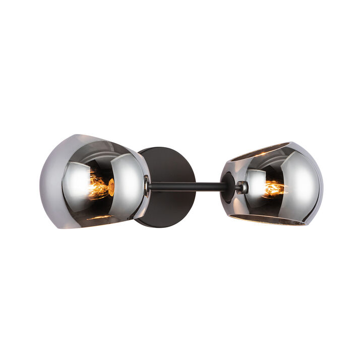 Willow 17-in 2 Lights Damp-Rated Wall/Vanity Light