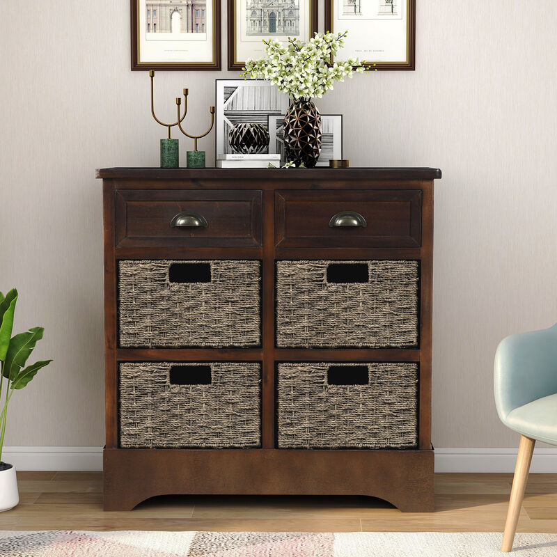 Merax Cabinet with Two Drawers