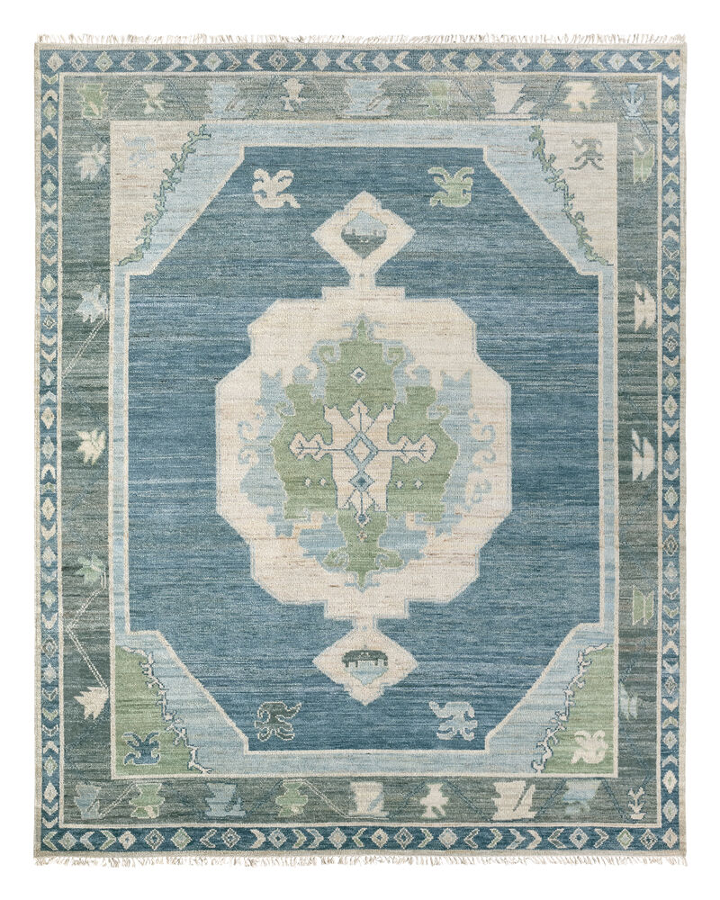 Reza Kieran Green Milieu 8'X10' Rug image number 0