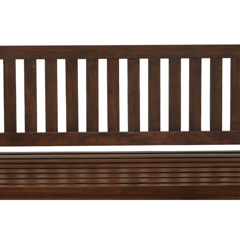 Carolina Living Belmont Outdoor Wooden Bench - Elm