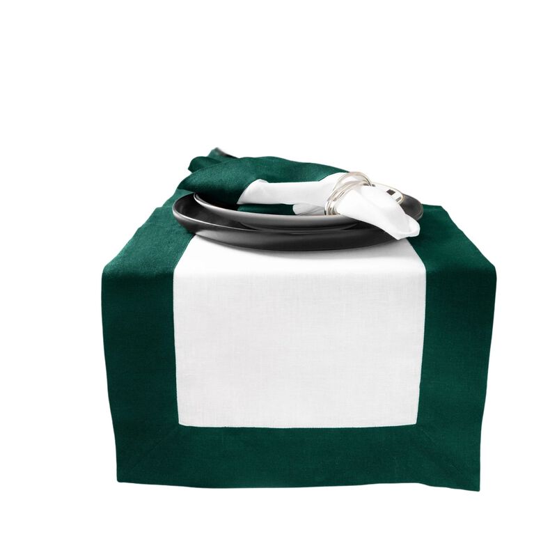 Christmas Linen Table Runner - Contempo, Solino Home