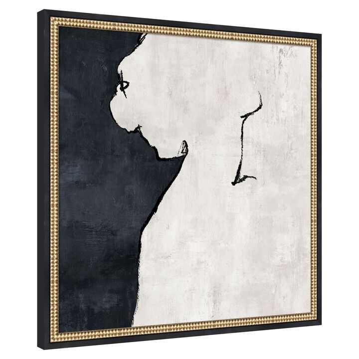 Contrast of Light and Shadow I by Eli Jones Framed Canvas Wall Art