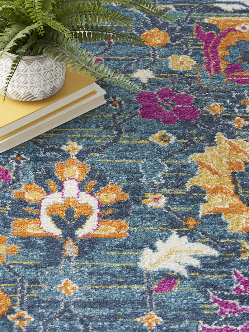 Passion PSN01 Denim 8' x 10' Rug