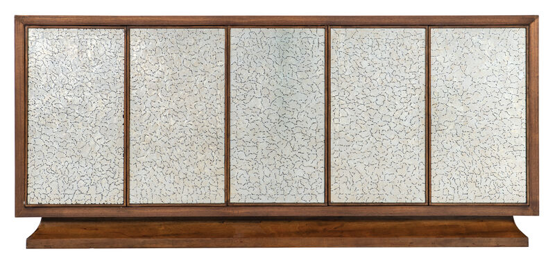 Melange Lloyds Leopard Entertainment Credenza