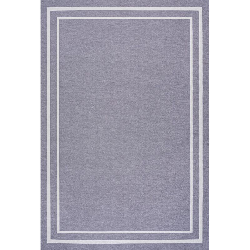 Sloane Classic 2-Stripe Border Washable Area Rug