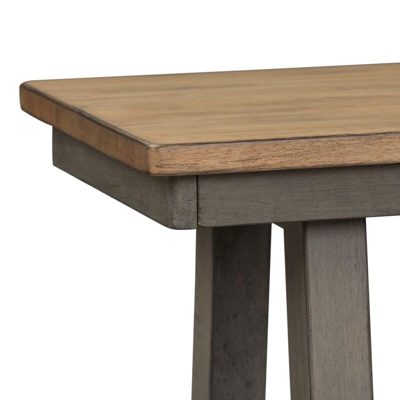 Liberty Furniture Lindsey Farm Backless Bench (RTA) in Gray image number 4