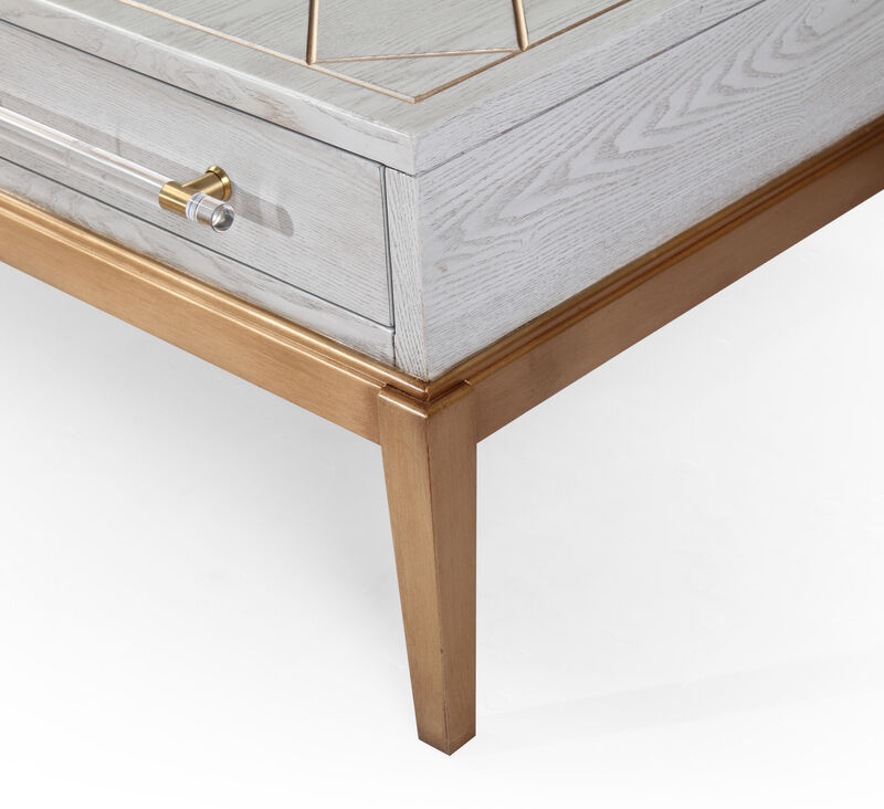 Perrine Gray Cocktail Table