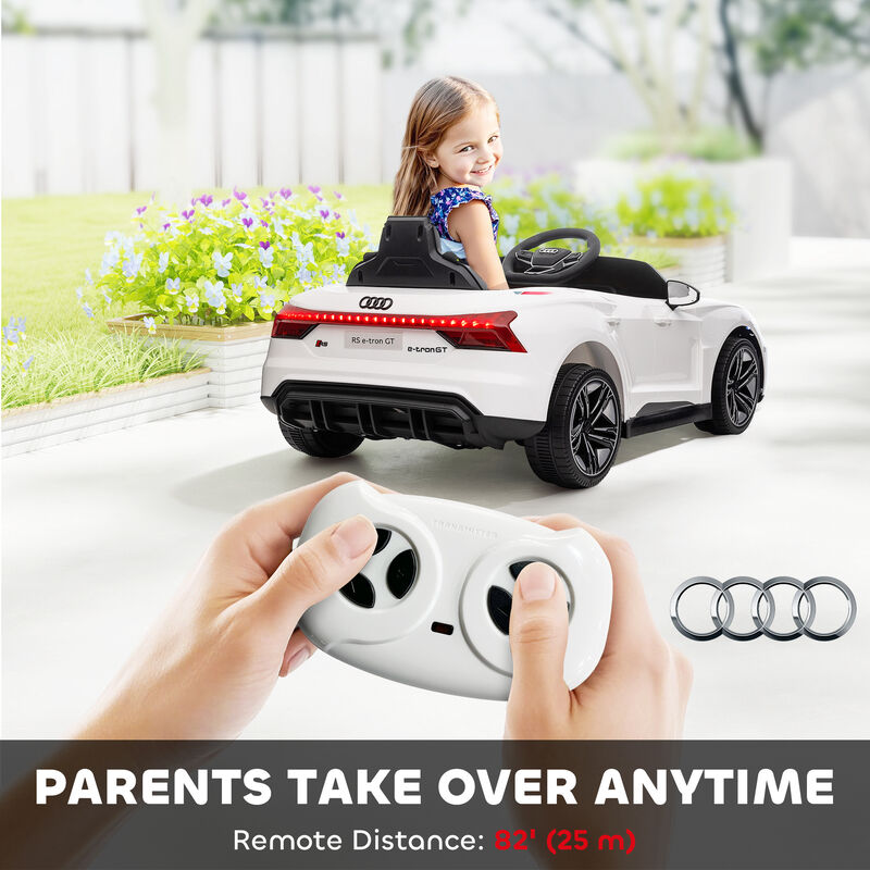 BreeBe Audi RS e-tron GT 12V Ride On Car for Kids with Parent Remote image number 4