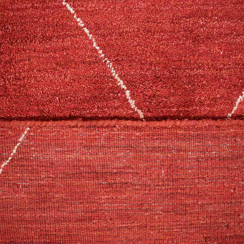 RUGSOTIC CARPETS HAND KNOTTED LOOM SILK ECO-FRIENDLY AREA RUGS  - Geometric Design, High Pile Thick Handmade Anti Skid Area Rugs for Living Room, Bed Room (LS0602) image number 3