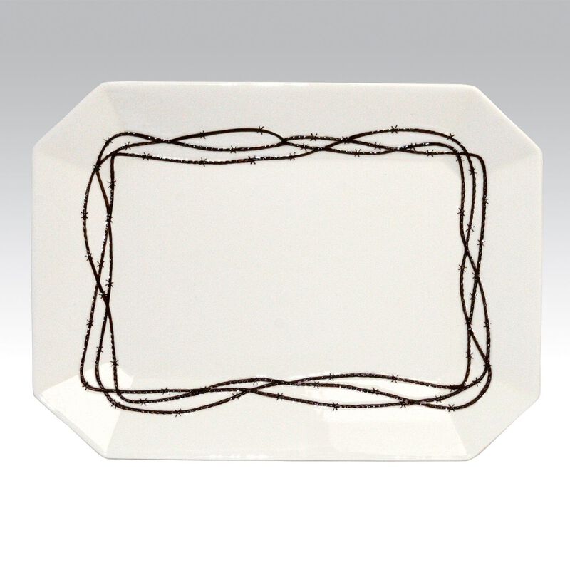 Barbwire Serving Platter image number 0