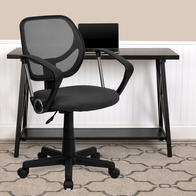 Neri Low Back   Mesh Swivel Task Office Chair with Arms image number 1