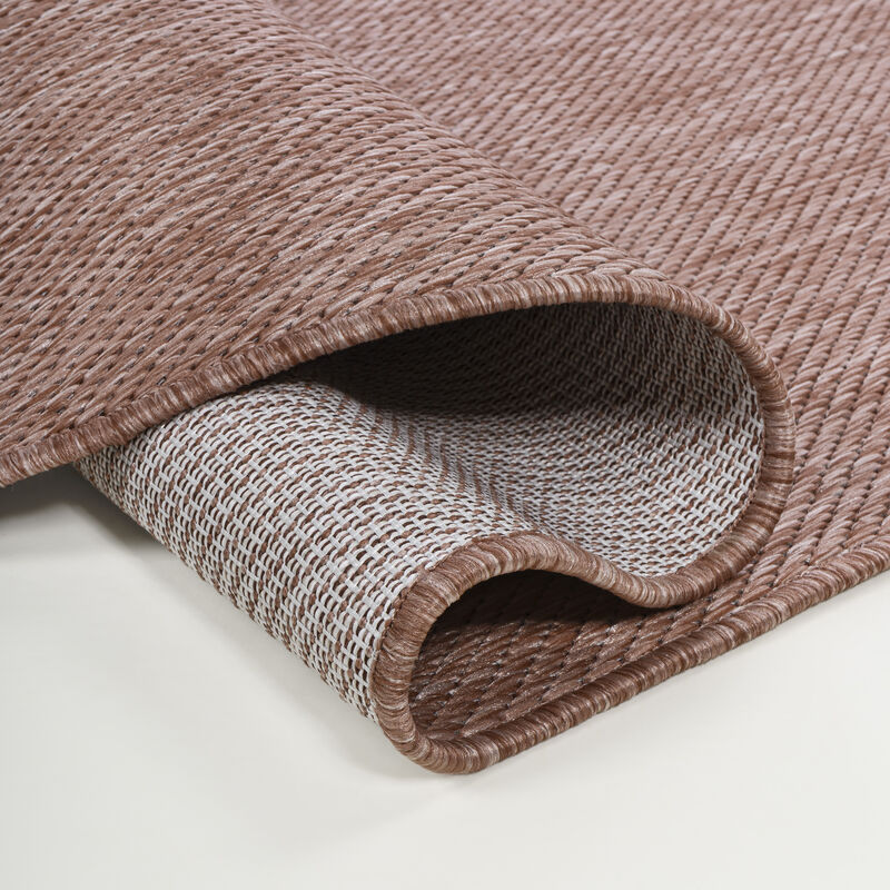 Evan Modern Rustic Organic Curve Area Rug