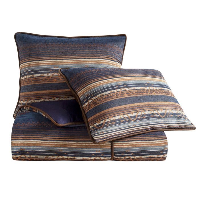 Estes Blue King Duvet Cover Set