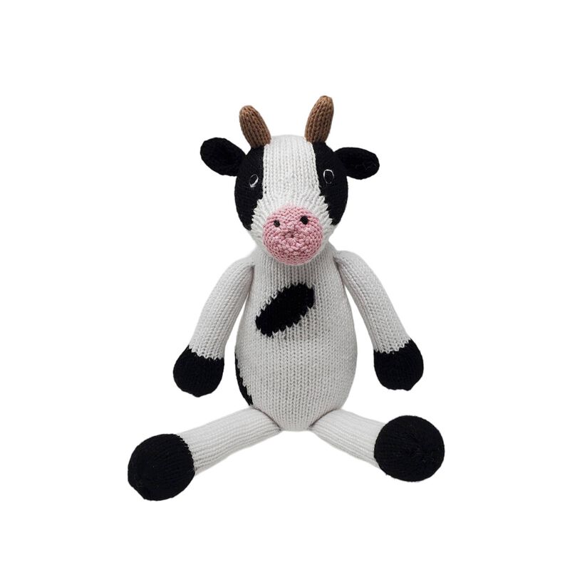 Handmade Knit Cow image number 0