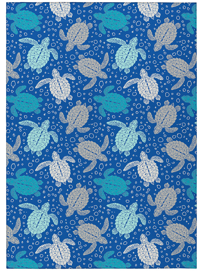 Seabreeze SZ13 Navy 3' x 5' Rug