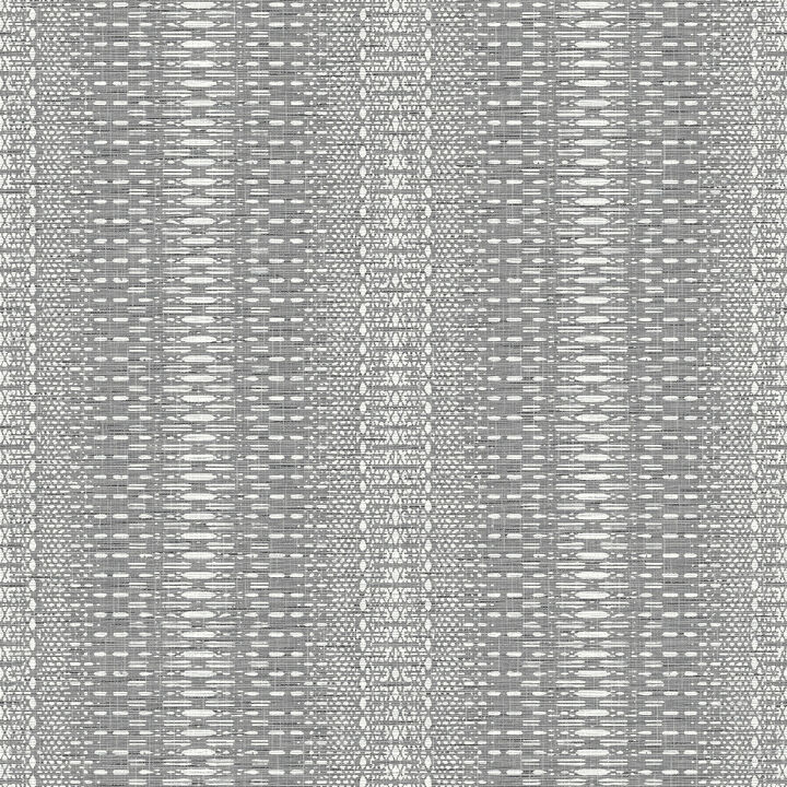 Market Stripe Black Wallpaper