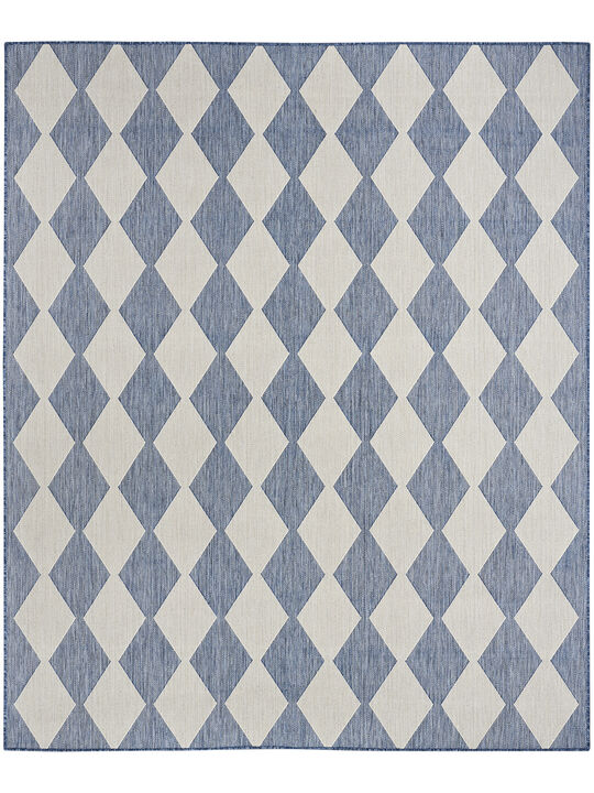 Positano POS04 Navy/Blue 6' x 9' Rug