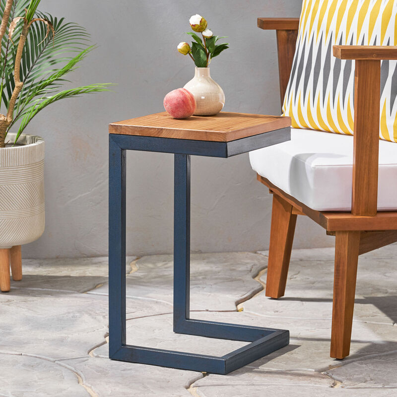 Streamdale Firwood Antique C-Shaped Nesting Tables (3-Pack) image number 2