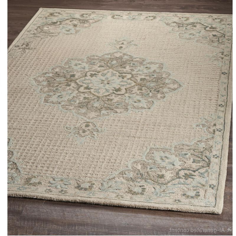 HomeRoots Wool Handmade Area Rug image number 2