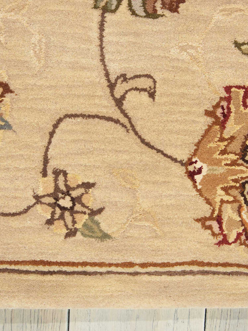 Nourison 2000 2360 Beige 2'6" x 12' Rug