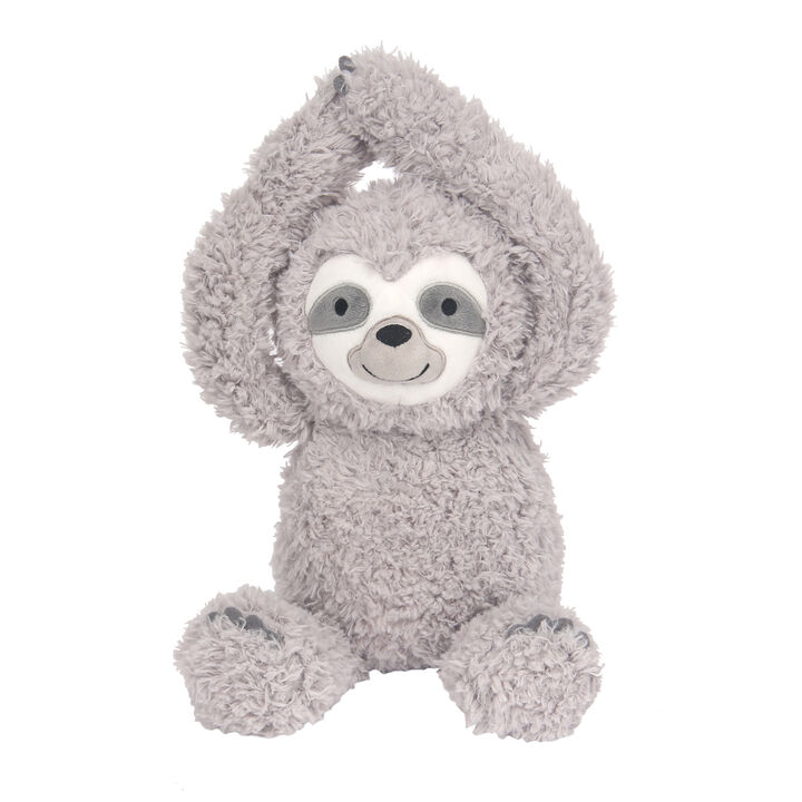Lambs & Ivy Sloth Plush Gray Stuffed Animal Toy - Speedy