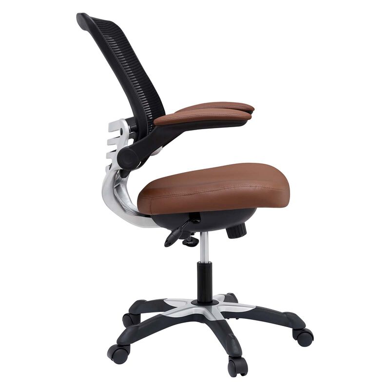 Modway Furniture - Edge Vinyl Office Chair image number 2