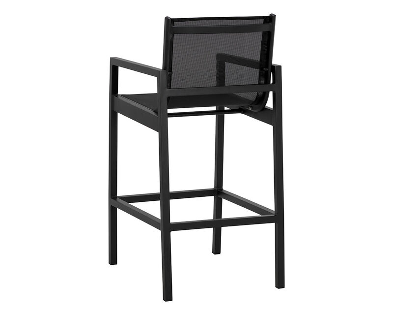 Merano White Barstool image number 4