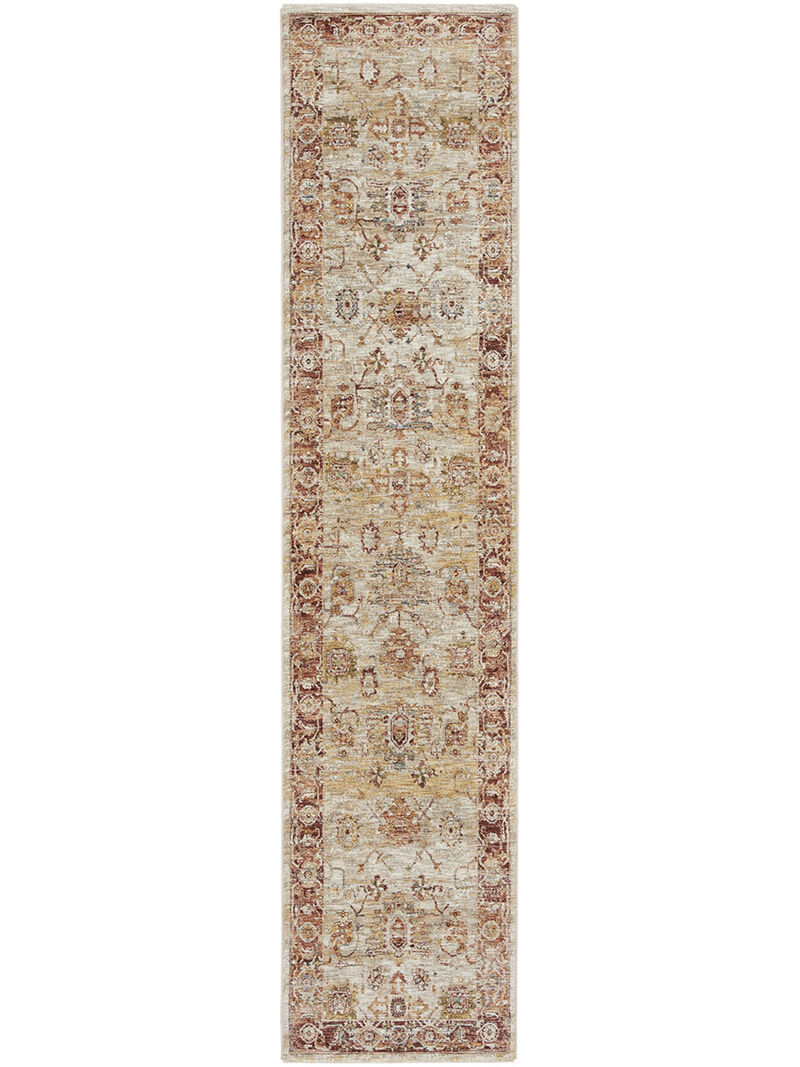 Sahar SHR02 Ivory 2'3" x 10'2" Rug image number 0