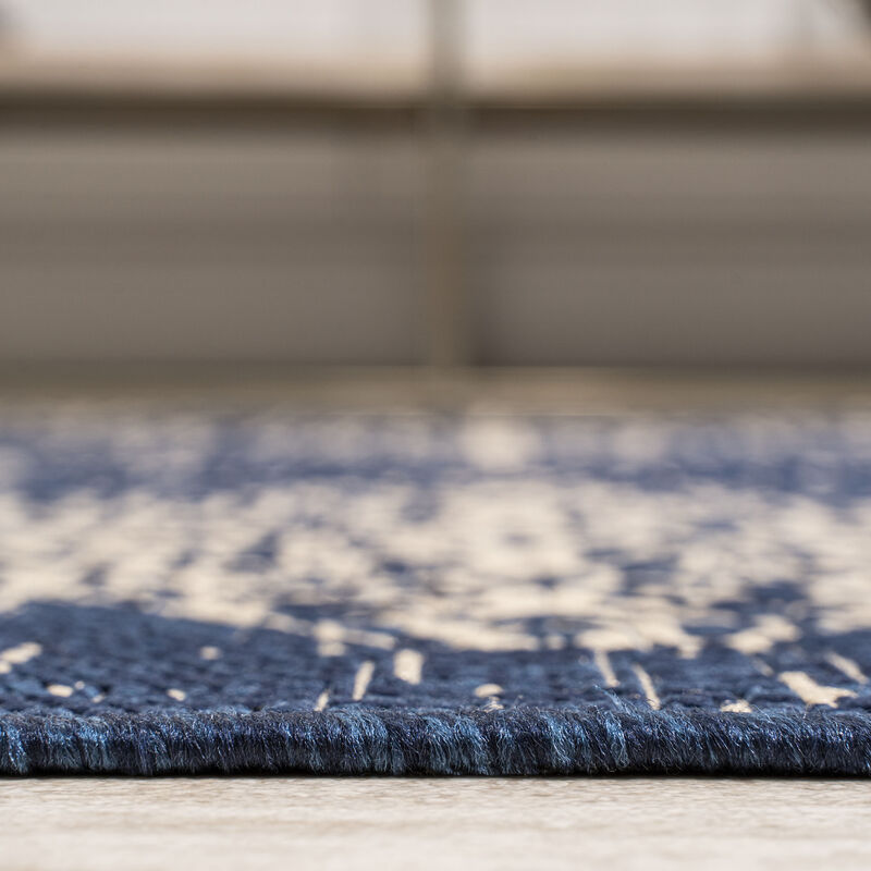 Tuscany Ornate Medallions Indoor/Outdoor Area Rug