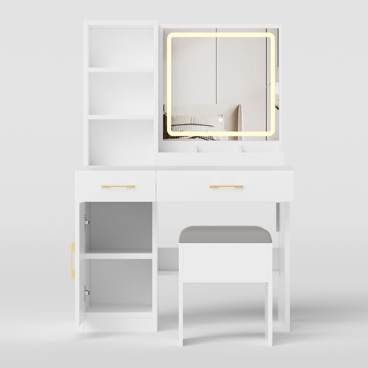 Hingvo Makeup Vanity Desk