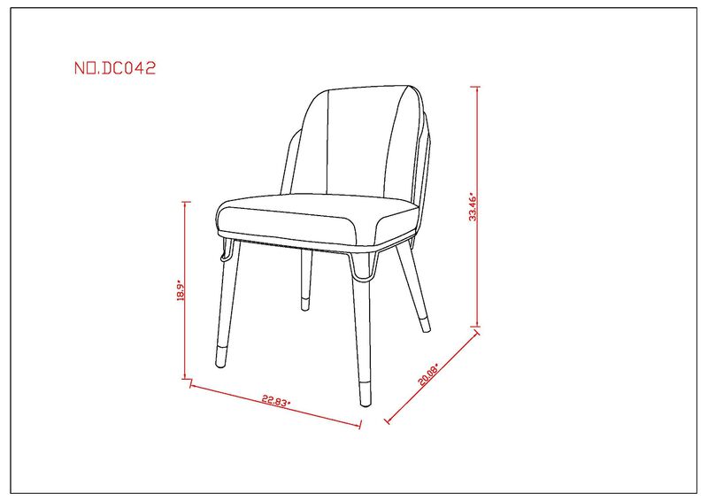 Estelle Gray Dining Chairs (Set of 2)