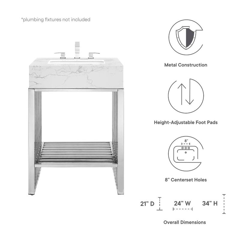 Gridiron 24" Bathroom Vanity image number 1