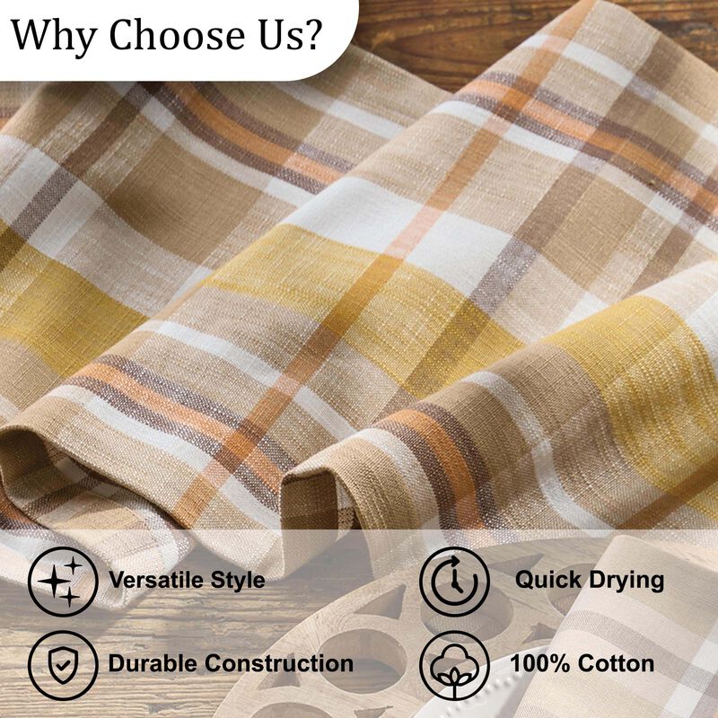 Split P Keaton Plaid Table Runner image number 4
