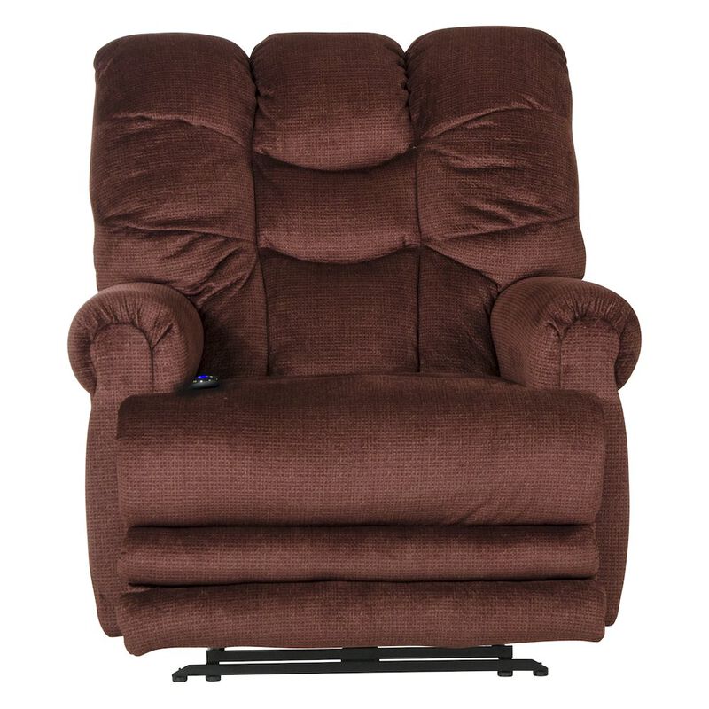 Catnapper Malone Power Lay Flat Recliner with Extended Ottoman