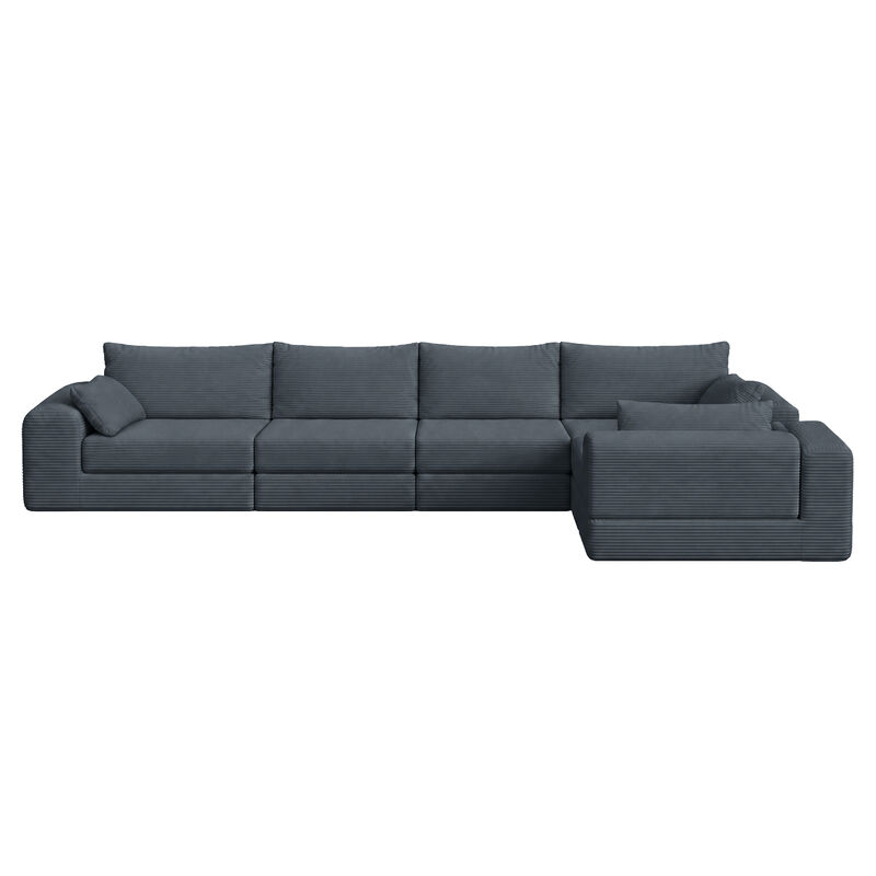 L Shaped Floor Sectional image number 7