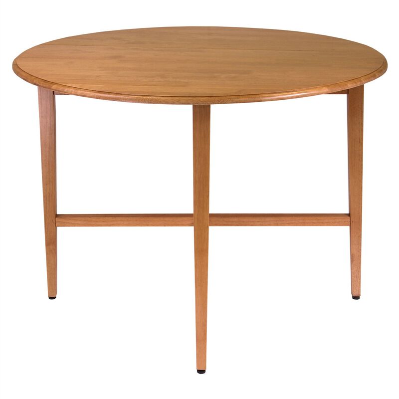 Winsome Wood Hannah Round 42 Double Drop Leaf Gate leg Table
