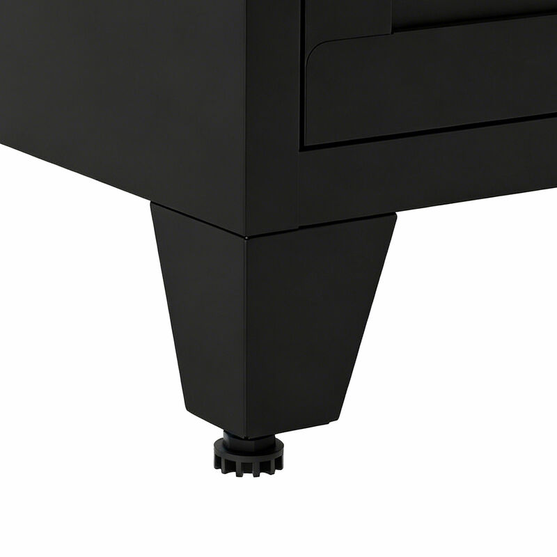 Kankes  9-Drawer Metal Dresser image number 8