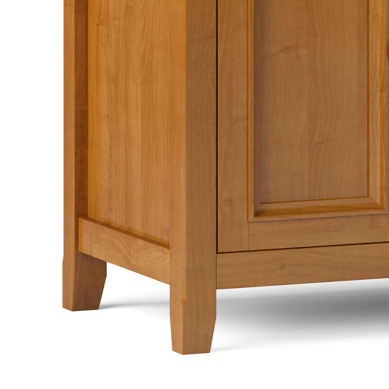 Diszuf Wide Solid Wood TV Stand image number 5