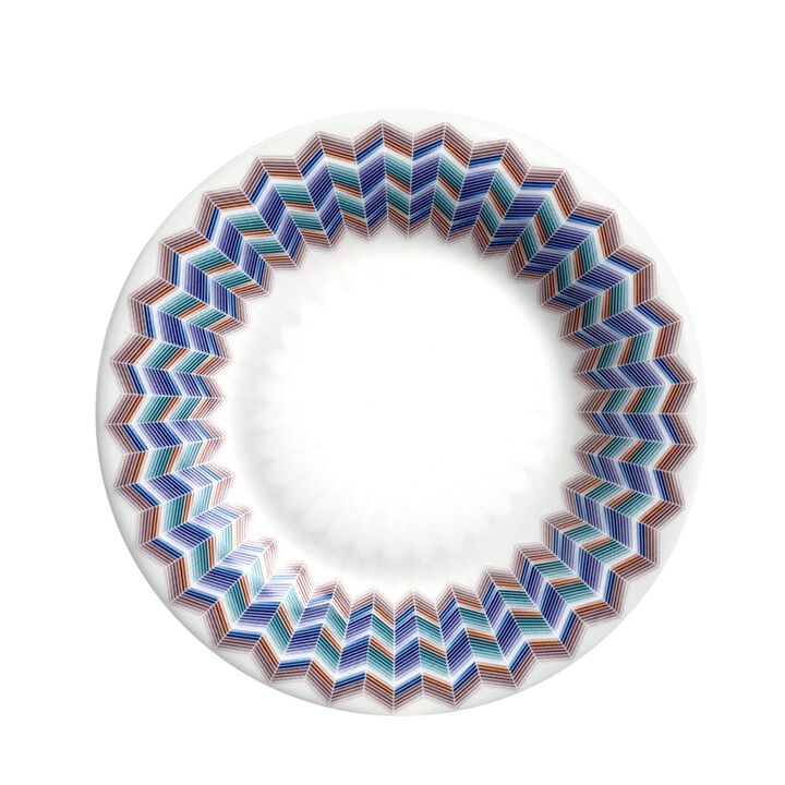 Bread & Butter Plates ZIG ZAG JARRIS 148 Set of 6, diam. 6.1"